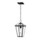 Z-Lite Talbot 1 Light Outdoor Chain Mount Ceiling Fixture, Black & Clear Beveled 579CHM-BK - alternate 5